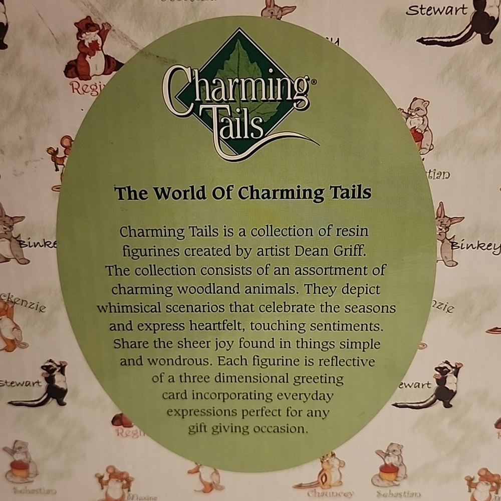 Charming Tails Don't Be A Scaredy Cat Have Fun Halloween Figurine NWT Box 2007 F - Picture 14 of 16